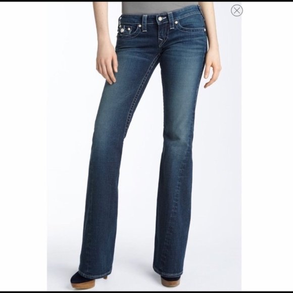 True Religion Denim - True Religion Joey Pearl Bootcut Low Rise 32 Jeans